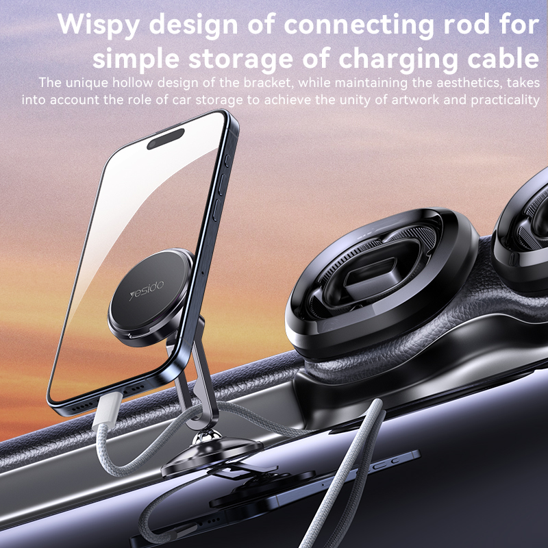 Yesido Magnetic car holder C210 to dashboard black