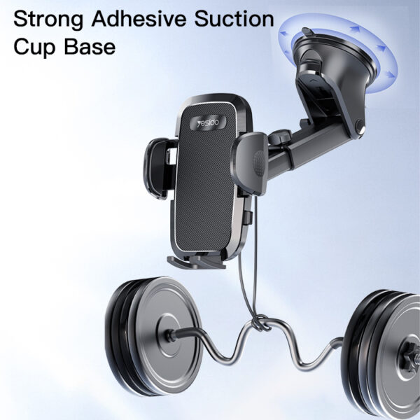 Yesido Car holder C139 to windshield black