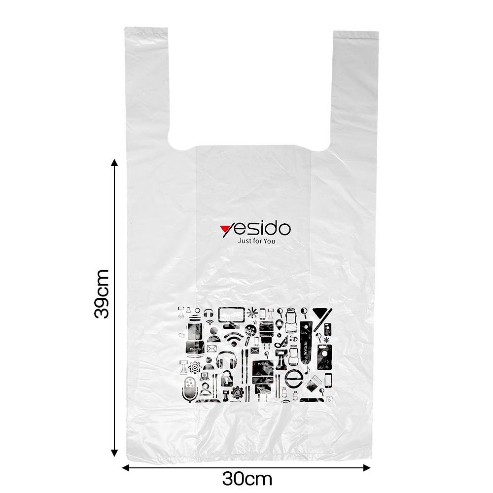 Yesido Plastic bag white