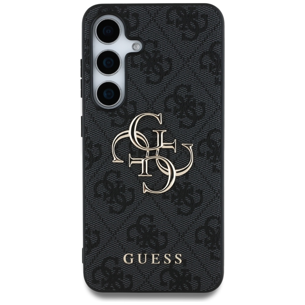 Original Case GUESS Big 4G Classic Logo for Samsung Galaxy S25 black