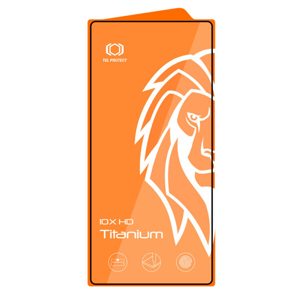 Tempered glass Tel Protect 10X HD Titanium for Samsung Galaxy S25 Ultra (with fingerprint unlock)