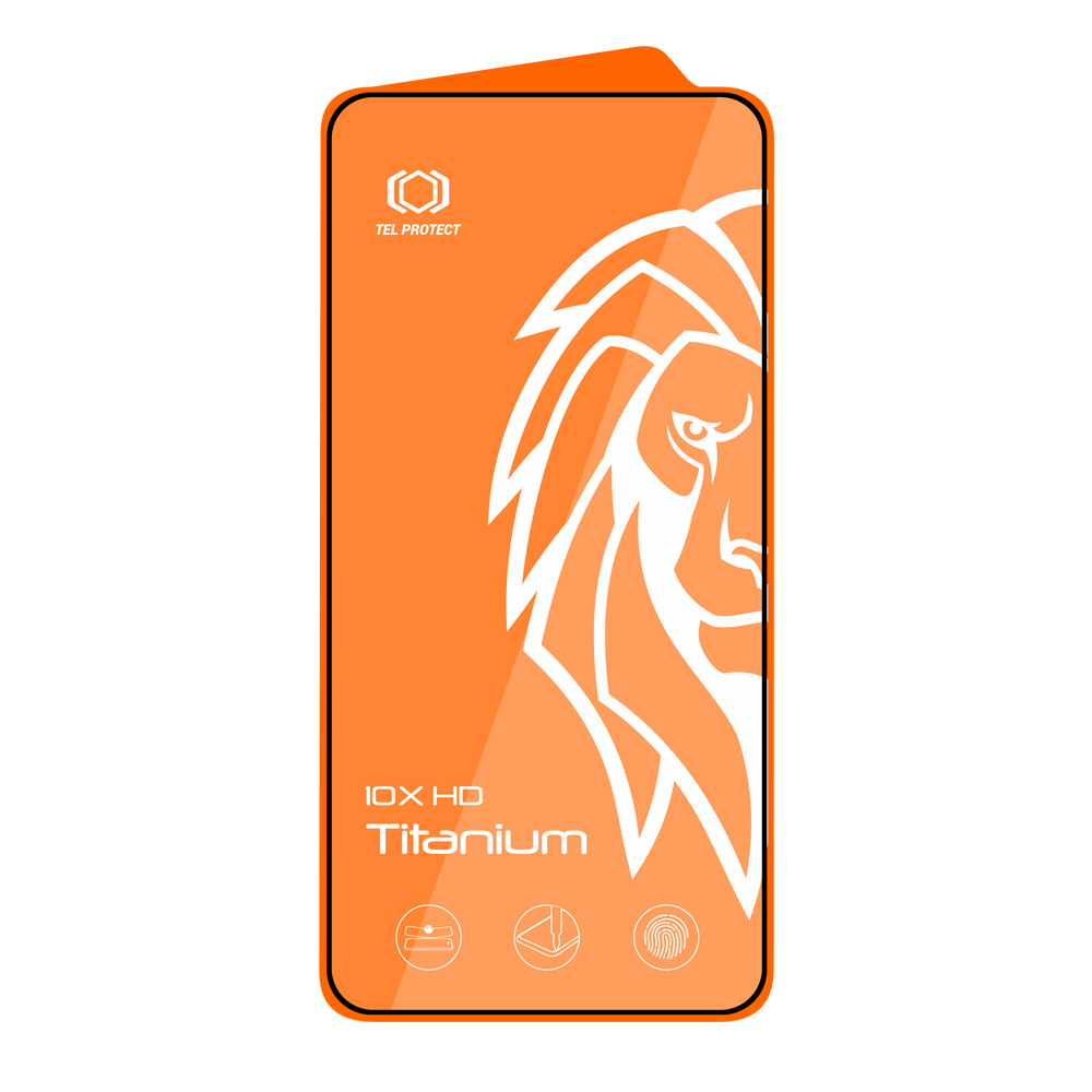 Tempered glass Tel Protect 10X HD Titanium for Samsung Galaxy S25/S24 (with fingerprint unlock)