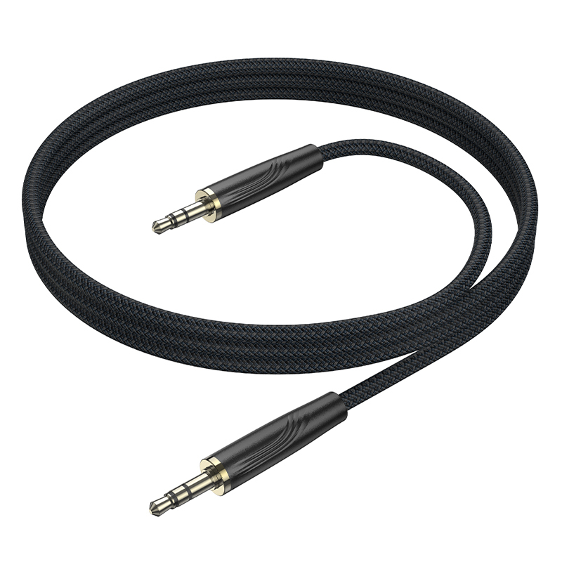 Borofone Cable AUX BL23 Refinado - jack 3,5mm to jack 3,5mm - 1 metre black