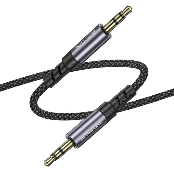 Borofone Cable AUX BL24 Graceful - jack 3,5mm to jack 3,5mm - 1 metre black