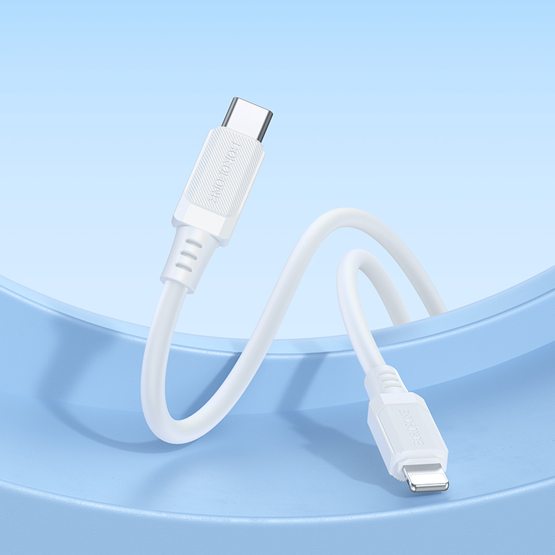 Borofone Cable BX115 Lotto - Type C to Lightning - PD 27W 1 metre white