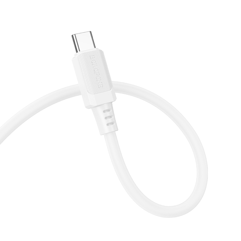 Borofone Cable BX115 Lotto - Type C to Type C - PD 60W 3A 1 metre white