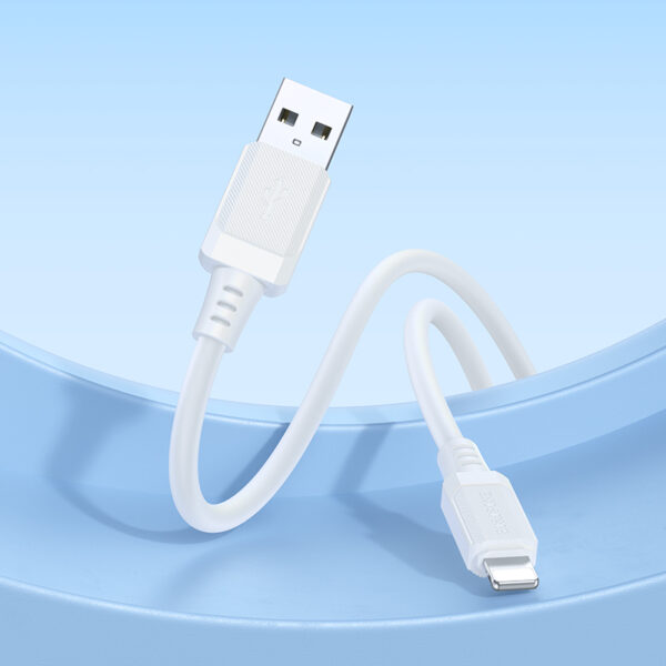 Borofone Cable BX115 Lotto - USB to Lightning - 2,4A 1 metre white