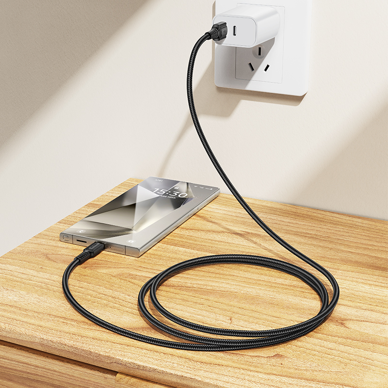 Borofone Cable BX116 Certain - USB to Type C - 3A 1 metre black