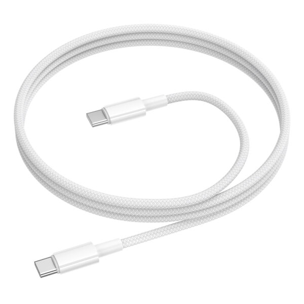 Borofone Cable BX117 Source - Type C to Type C - PD 60W 3A 1 metre white