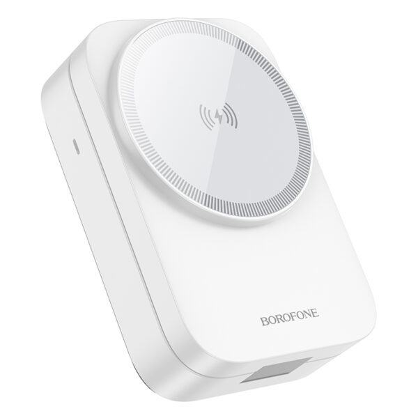 Borofone Wireless induction charger BQ38 Sharp 3 in 1 15W white