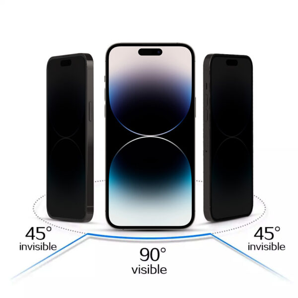 Tempered Glass Privacy Glass for SAMSUNG GALAXY S25 ULTRA BLACK