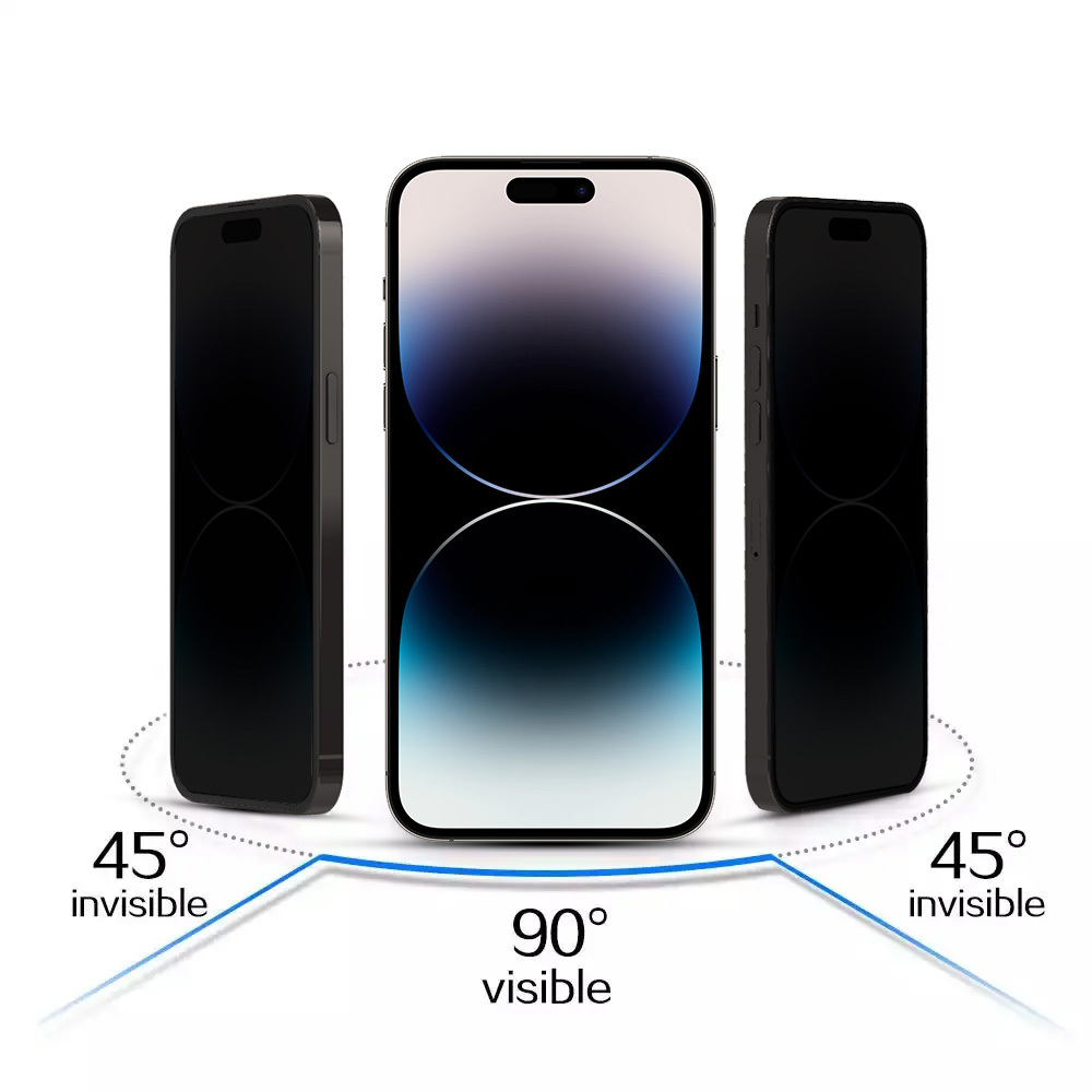 Tempered Glass Privacy Glass for SAMSUNG GALAXY S25 ULTRA BLACK