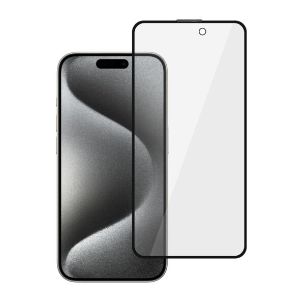 Tempered glass Tel Protect 10X Privacy Titanium for Iphone 16 Pro (envelope)