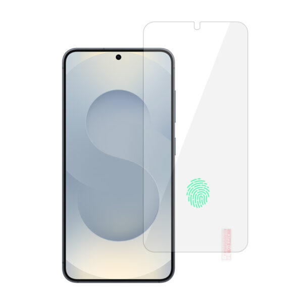 Tempered Glass Orange for SAMSUNG GALAXY S25 PLUS (with fingerprint unlock)