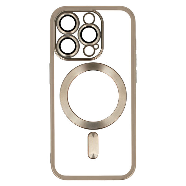 Metallic Magsafe Case for Iphone 16 Pro Max Titanium