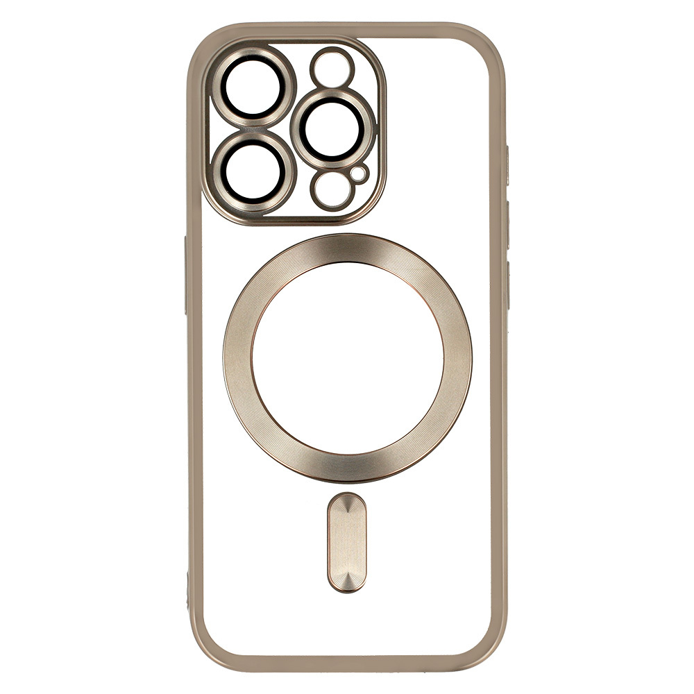 Metallic Magsafe Case for Iphone 16 Pro Max Titanium
