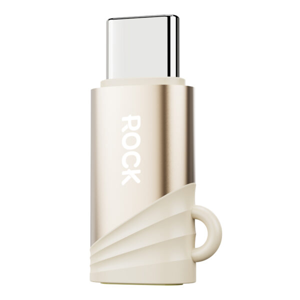 Rock Adapter L12 - Type C (female) to Lightning (male) - PD 30W titanium