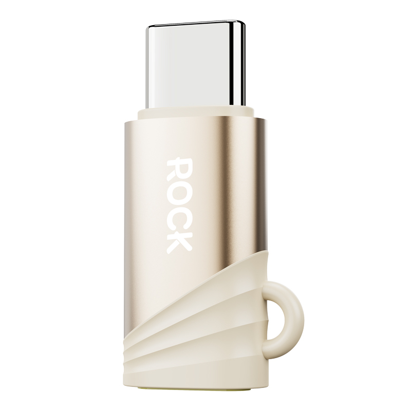 Rock Adapter L12 - Type C (female) to Lightning (male) - PD 30W titanium