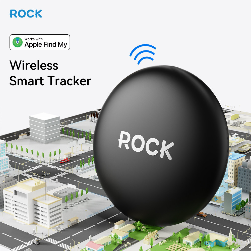Rock Tracker Tag (Apple only) black