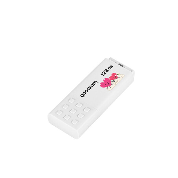 GOODRAM UME3 Pendrive - 128GB USB 3.2 Gen 1 White Valentine