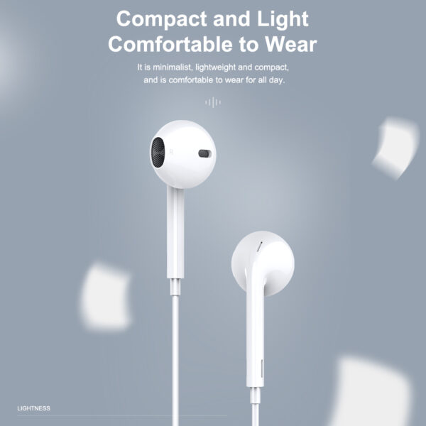 Rock Earphones ES08 Type C (DAC) white