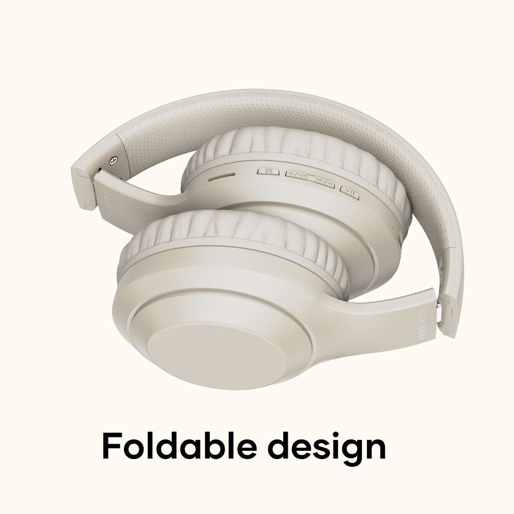 Rock Headphones O2 bluetooth beige