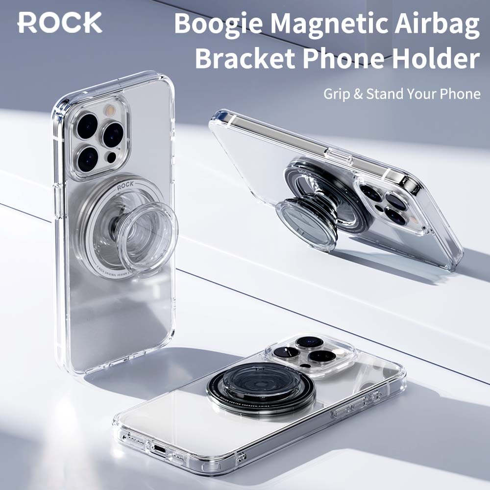 Rock PopSocket Boogie Pure Series magnetic black