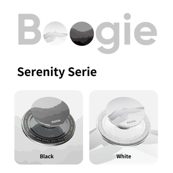 Rock PopSocket Boogie Serenity Series magnetic black