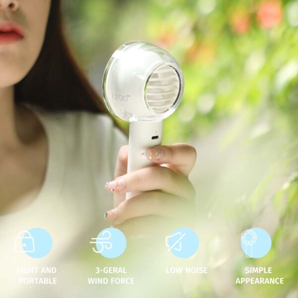 Rock Fan Mini 1200mAh white