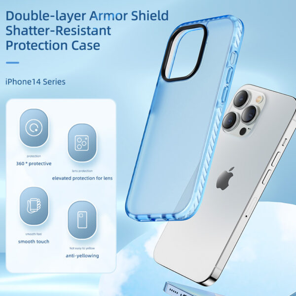 Rock Armor Shield Series for Iphone 14 Pro white