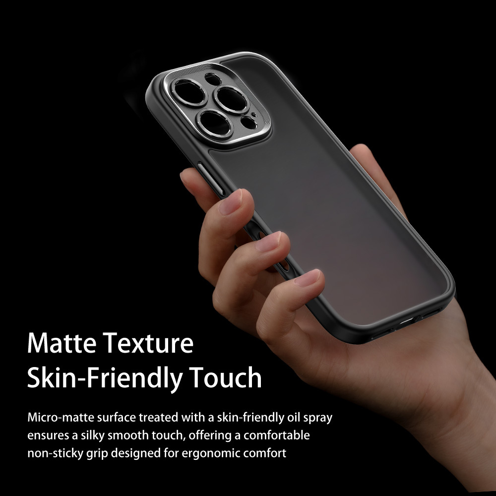 Rock Guard Touch Matte Series Case for Iphone 16 grey