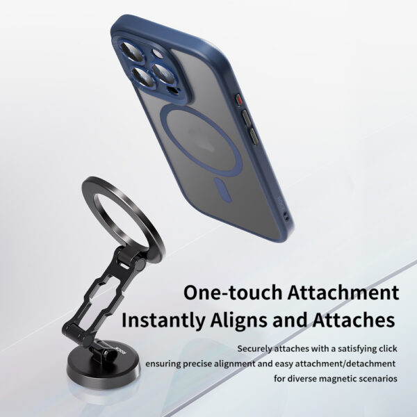 Rock Guard Touch Matte Series Magnetic Case for Iphone 16 Pro gold
