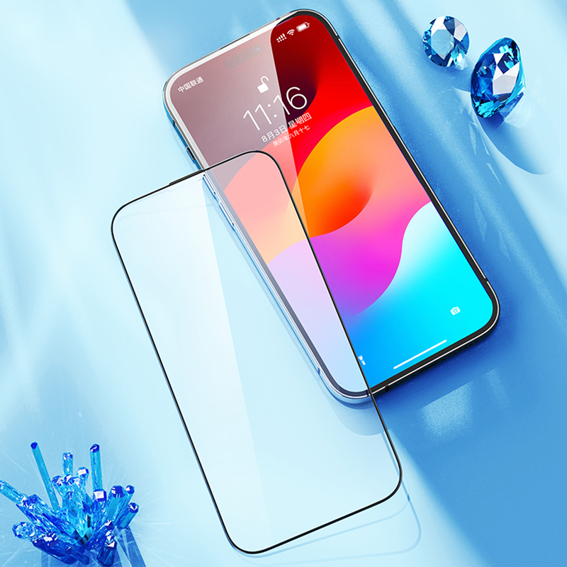 Rock Tempered glass HD Full-coverage Anti-static for Iphone 16 Pro Max