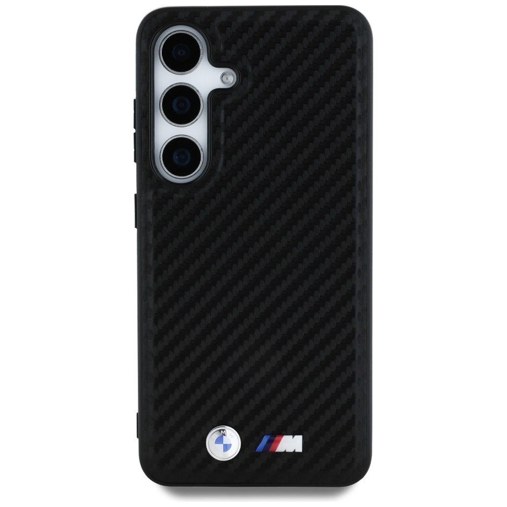 foto_add-312078 Original Case BMW Leather Carbon MagSafe for Samsung Galaxy S25 black