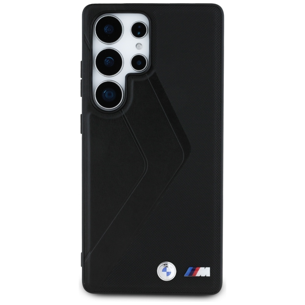 foto_add-312106 Original Case BMW Leather Oversized Stripes MagSafe for Samsung Galaxy S25 Ultra black