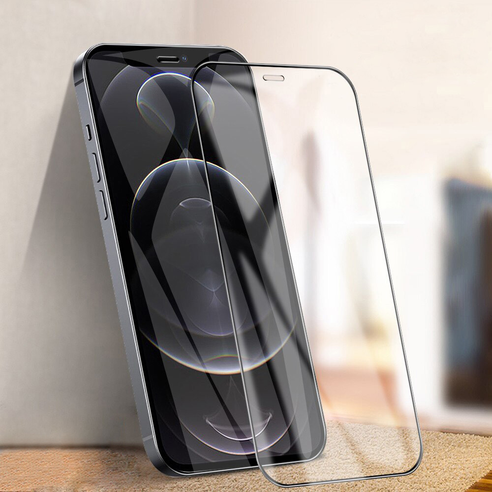Tempered Glass HARD CERAMIC for SAMSUNG GALAXY S25 PLUS BLACK (with fingerprint unlock)