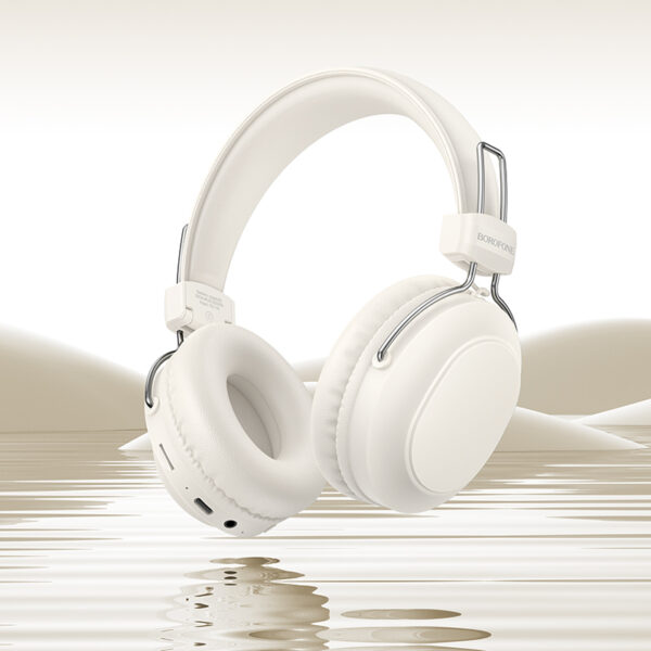 Borofone Headphones BO33 Melody bluetooth white