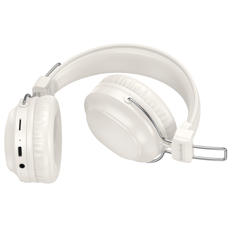 Borofone Headphones BO33 Melody bluetooth white