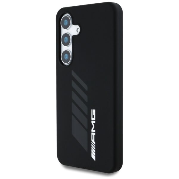 Original AMG Case Oversize Rhombs MagSafe for Samsung Galaxy S25 black