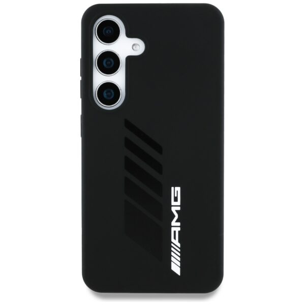 Original AMG Case Oversize Rhombs MagSafe for Samsung Galaxy S25 black