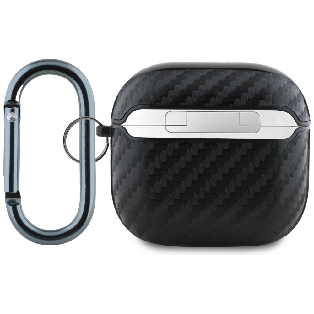 Original Case RED BULL PU Carbon Logo for Airpods 4 black