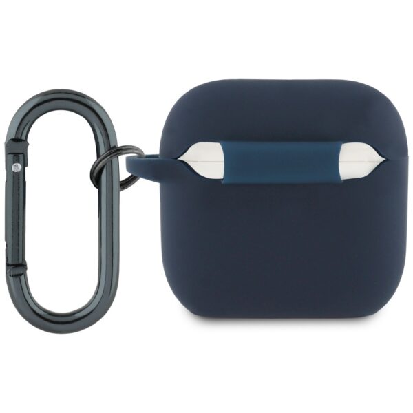 Original Case RED BULL Silicone Logo & Lines do Airpods 4 navy