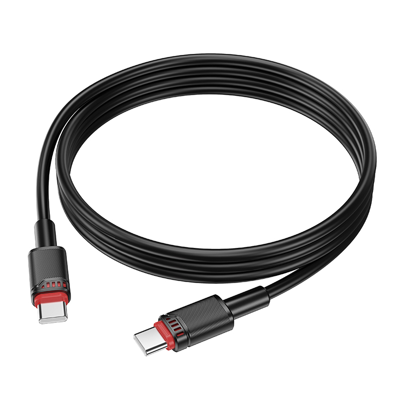 Borofone Cable BX110 Beneficio - Type C to Type C - 60W 3A 1 metre black