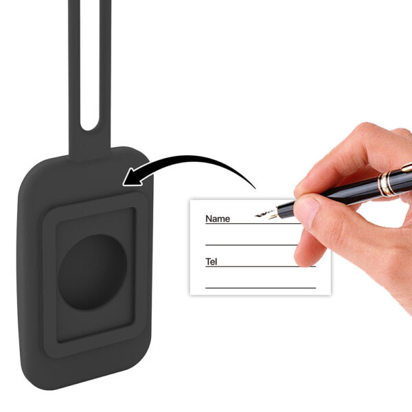 MiLi GPS Bluetooth MiTag Tracker HD-P16-Lu Android luggage tag black