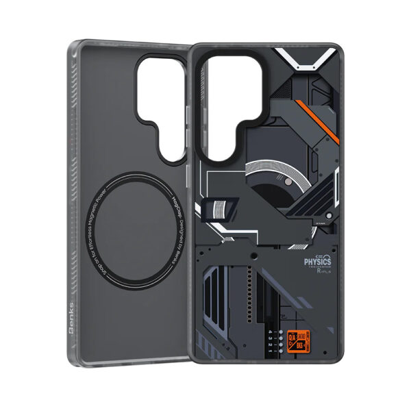 Benks Dynamic Magnetic Mecha Case (C045) for Samsung Galaxy S25 Ultra black