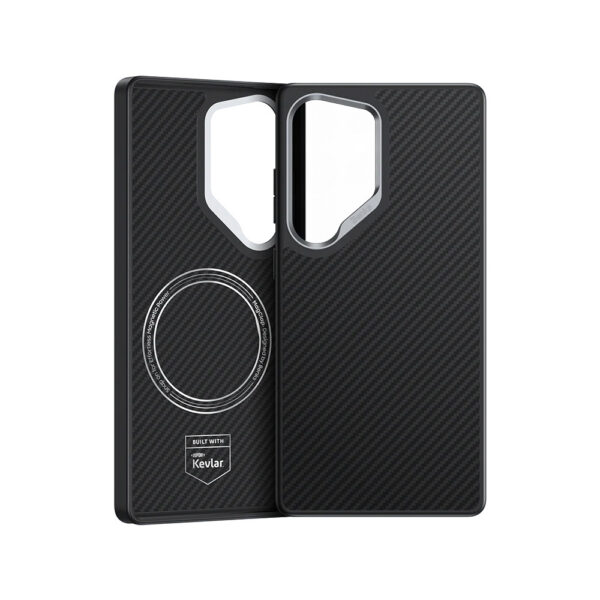 Benks Magnetic Armor Pro Kevlar Case 600D (A045) for Samsung Galaxy S25 Ultra black