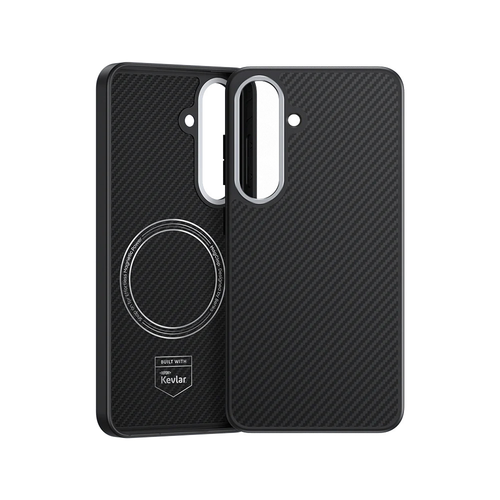 Benks Magnetic Armor Pro Kevlar Case 600D (A043) for Samsung Galaxy S25 black