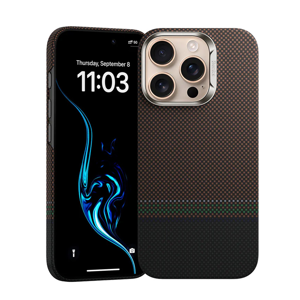 Benks Magnetic Armor Air Prestige Kevlar 600D Case (G065) for Iphone 16 Pro