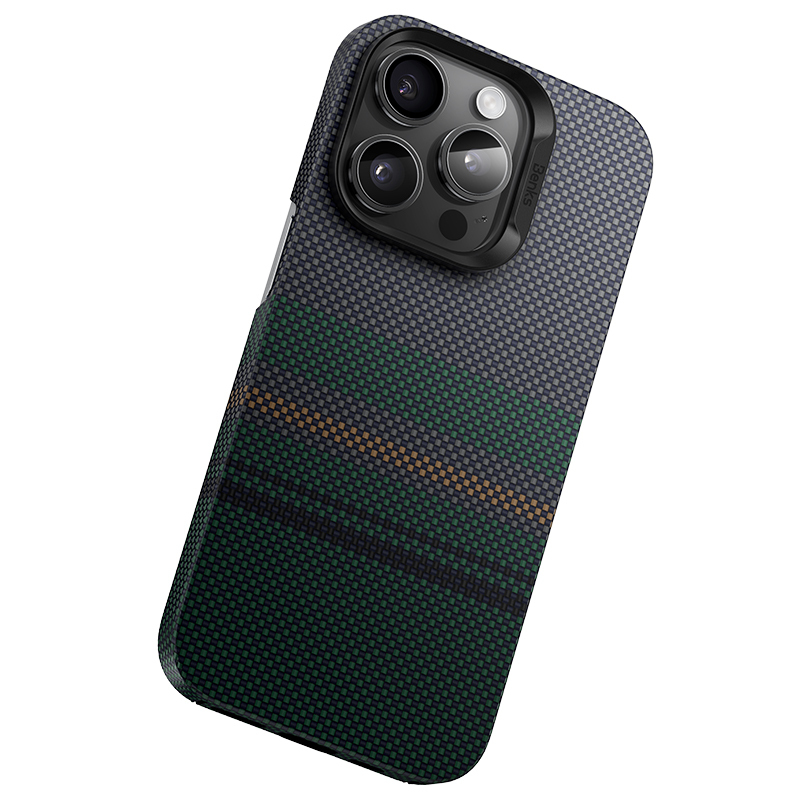 Benks Magnetic Armor Air Aurora Kevlar Case 600D (S062) for Iphone 15 Pro Max