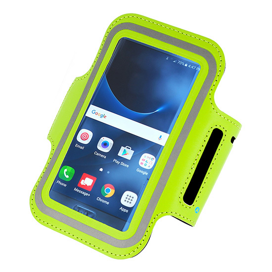 Armband SLIM Type 1 Case for Iphone 15 Pro Max/16 Pro Max/Samsung A15/A16/A25/A34/A55/M35/S20 FE/S24 FE/S24 Plus/S24 Ultra (6,0 Inches) LIME